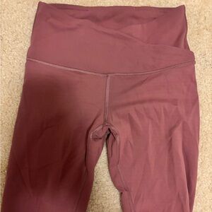 pink lululemon leggings size 2